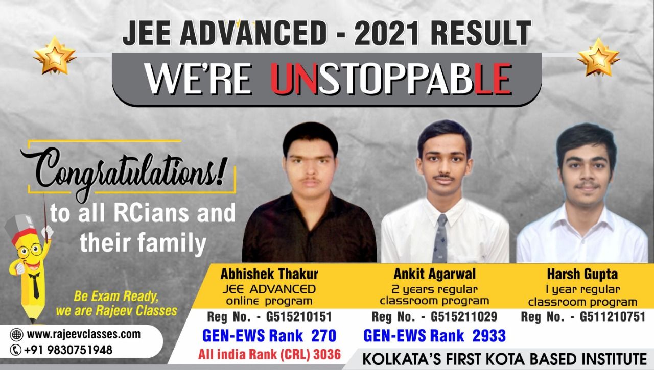 Jee Advanced-2021 Result